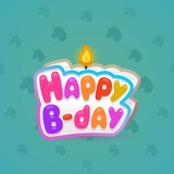 B-Day Candle #16