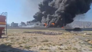 צילומים נוספים משריפה בבית זיקוק בלורסטן