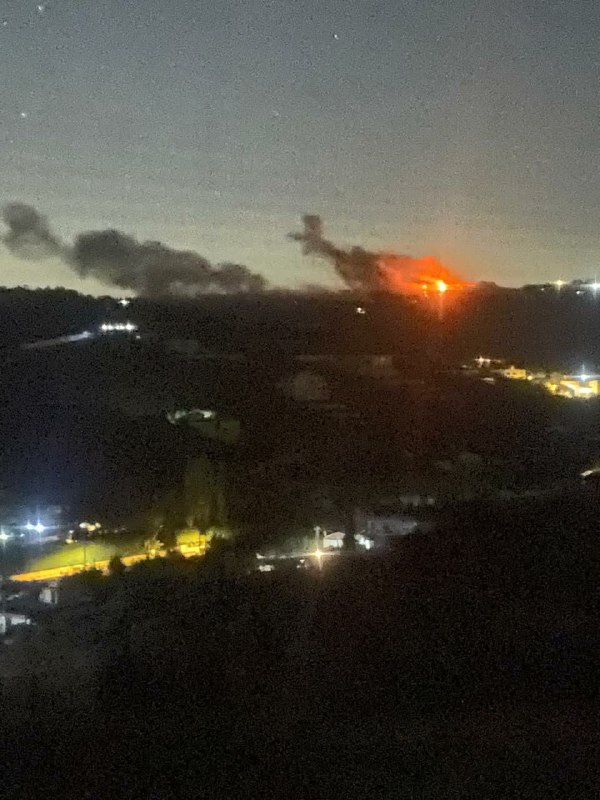 דחוף: הכיבוש מבצע פיצוץ מטענים בעיירה חדתא, דרומית ללבנון.
