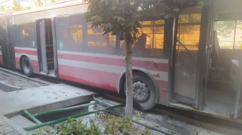 🔺תיאורים של דובר מכבי האש של טהראן על תאונת האוטובוס ברחוב וליאסר