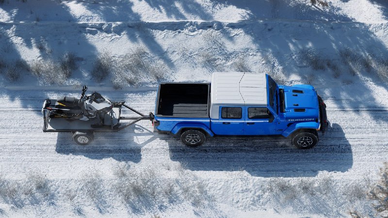 Jeep Gladiator получил ретро-версию с белой крышей 3