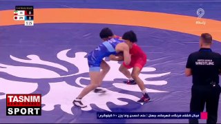 אחמדיובה נתנה את הזהב ליריבה היפנית וקיבלה כסף עלי אחמדיוופה הובס על ידי קוטו גומי מיפן בתוצאה 7:5 בגמר 60…