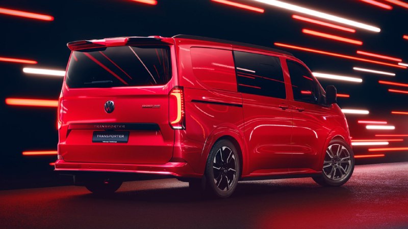 Volkswagen показал «спортивный» Transporter Sportline 3