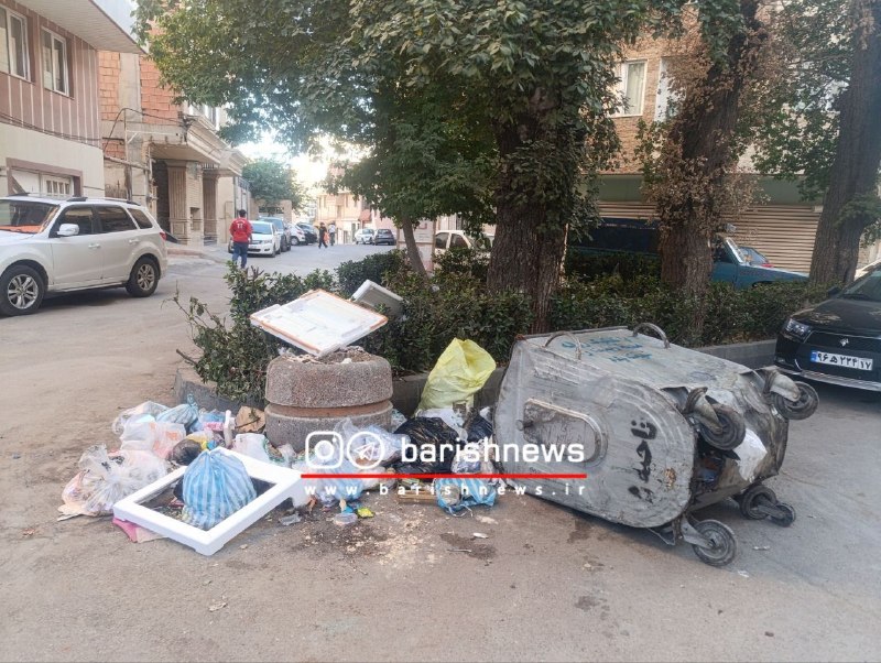 باریش نیوز: 🟥 وضعیت محل تخلیه زباله در کوی تمدن خیابان کاشانیارسالی از شهروند @barishnews|باریش نیوز🟥 وضعیت محل تخلیه زباله در کوی ت