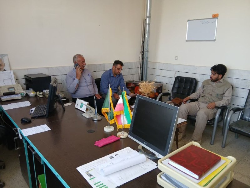 نیوز چمن سلطان: مدیریت جهاد کشاورزی شهرستان الیگودرز 🌾مرکز چمن سلطان 🌾شرح اقدامات صورت گرفته؛🔹جلسه هماهنگی و تکمیل پرونده های آب و خاک م