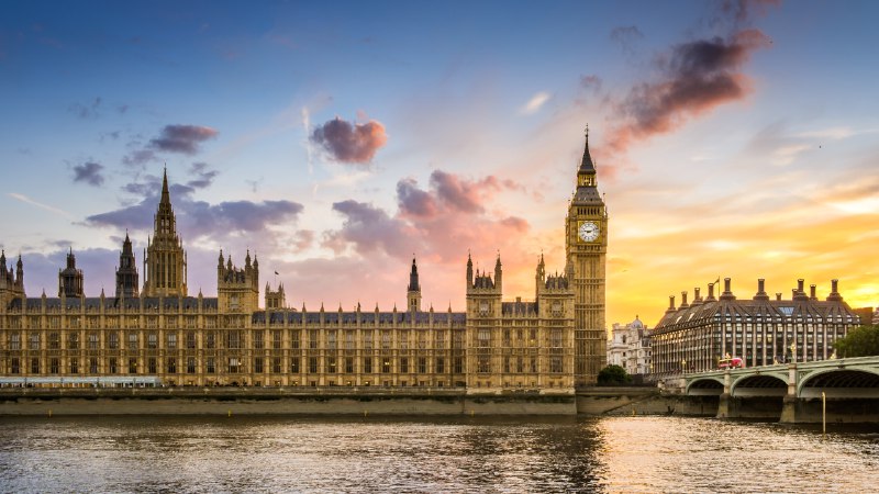 London o'clockBig Ben and the Palace of Westminster, London, England (© Puthipong Worasaran/Getty Images)