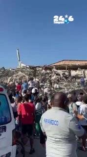 🇮🇱 בקאלי קרס בניין בן ארבע קומות בעקבות רעידת אדמה. על פי הנתונים הראשוניים, עשרות בניינים קרסו עקב רעידת…
