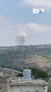🇮🇱 דיווח ערבי: צה"ל מפציץ יעד טרור של חיזבאללה בעיירה קונין, דרום לבנון. חדשות ישראל.