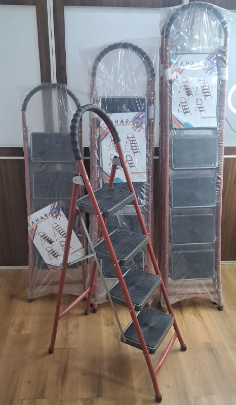 پخش لوازم آشپزخانه مهدی: نردبان بهار شارژ شد ✅ استحکام عالی ⭕️ قیمت عمده 3 پله 1.580 تومان⭕️ قیمت عمده 4 پله 1.990 تومان⭕️ قیمت عمده 5 پله 2.570
