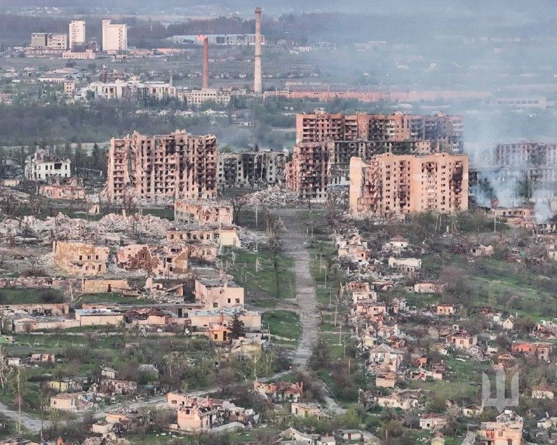 Praetorio: نمایی از ویرانه‌های شهر کوپیانسکی استان خارکف اوکراین،شهری که بیش از 4 سال است که روس‌ها در تلاش برای اشغال کامل آن هستن