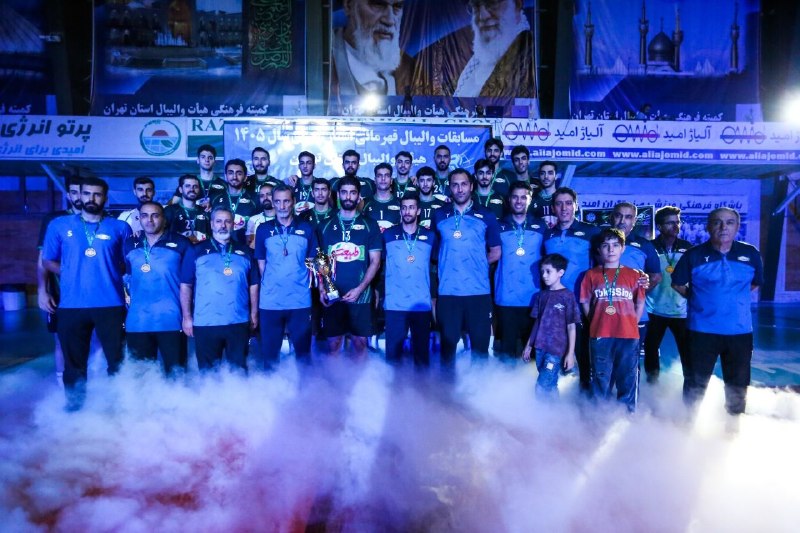 دنیای توپ و تور: 🏐 سومین قهرمانی پیاپی طبیعت در والیبال پایتخت ! تیم لیگ برتری طبیعت اسلامشهر با بالای سر بردن جام قهرمانی والیبال دستجات