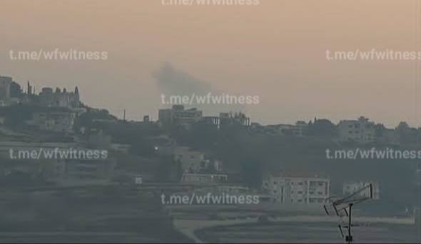 ️🇱🇧🇮🇱 פיצוץ ישראלי מכוון לעיר בית לייף, דרום לבנון.