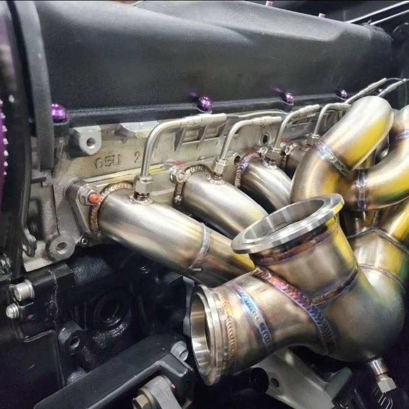 Турбоколлектор для R34 GTR 4