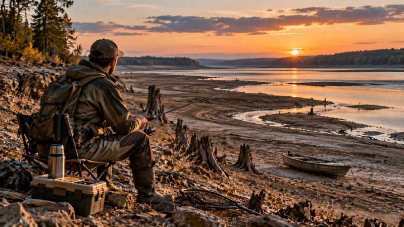 Image from a post by FishHemp: Вершина рыболовного мастерства