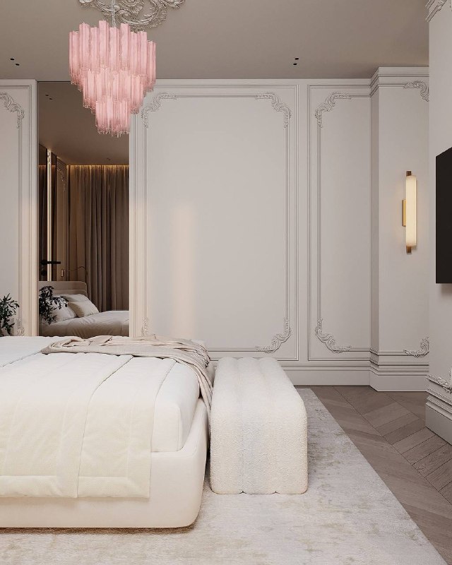 Красивая элегантная спальня. Сохраняйте! Дизайнер Valerias Design Мы в Мах - изображение 7 - красивая, элегантная, спальня