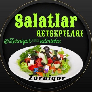 Telegram profile photo for 🥗 SALATLAR OLAMI (RETSEPTI) 🥗
