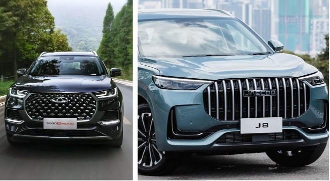 Iranjib | ایران جیب: 🚘 مقایسه جامع تیگو 8 پرو مکس و لوکانو L8 بازار خودروهای مونتاژی ایران در بخش شاسی‌بلندهای لوکس شاهد رقابت دو محصول قدرتم