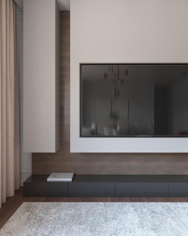 Интерьер небольшой кухни-гостиной выполнен в стильном современном стиле. Центральное место в интерьере занимает роскошная кухня с золотыми зеркальн... - изображение 9 - интерьер, небольшой, кухни