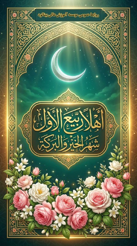باشگاه دانشگاهی موسسه آموزش عالی بینالود مشهد: 🍀حلول ماه ربیع الاولماهِ نور، ماهِ رحمت، مبارک باد.#روابط_عمومى_موسسه_آموزش_عالى_بینالود