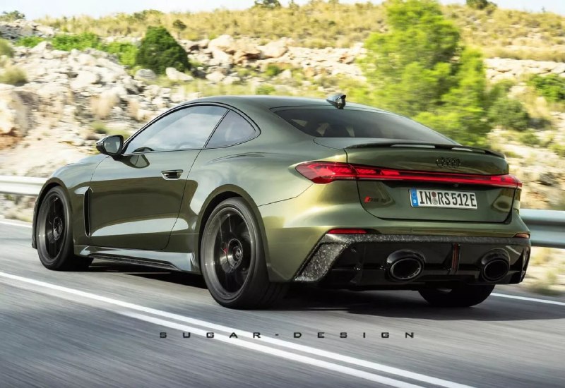 Так могла выглядеть Audi RS5 Coupe, если бы компания не отказалась её выпускать. 2