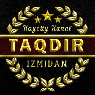 Telegram profile photo for ⏳TAQDIR IZMIDAN⌛️