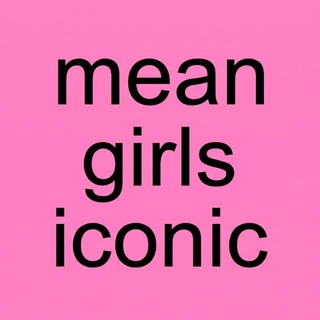 Telegram profile photo for mean girls