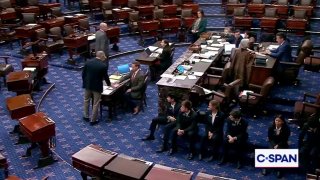 The Senate rejected a resolution aimed at limiting Trump’s war powers in Iran by a 49-50 vote.