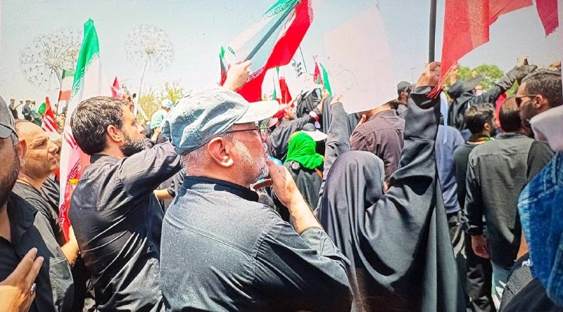 💢 מוחמד באקר זולקדר; מזכיר המועצה העליונה לביטחון לאומי בטקס ההלוויה: המשקיפים החכמים של היום הבינו שבטהרן…