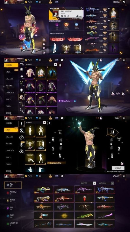 دنیای اکانت فری فایر freefire: 8680. Gh