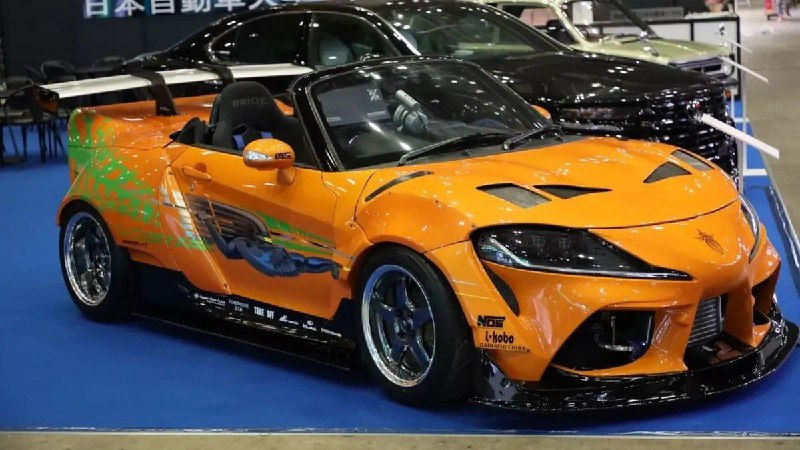 Студенты автоколледжа из Японии переродили Daihatsu Copen в мини-Toyota GR Supra — кей-кар показали 