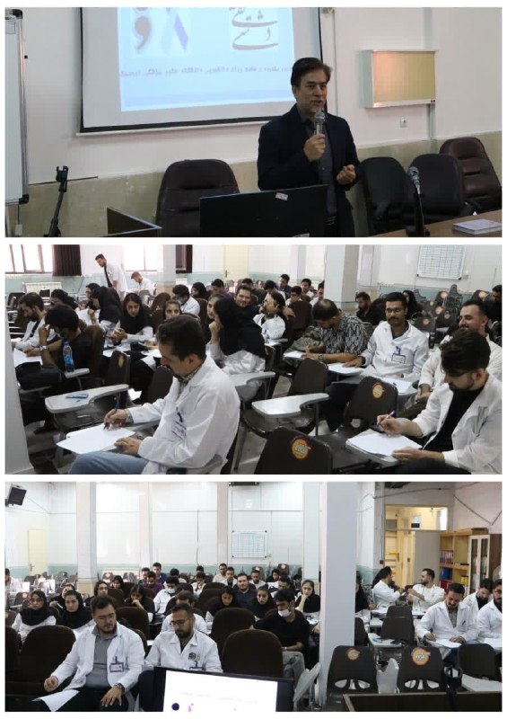 مفدا اردبیل: 🔺برگزاری نشست آموزشی پیشگیری از خودکشی با حضور دانشجویان مقطع بالینی بیمارستان بوعلی اردبیل 🔹به همت اداره مشاوره دانشگاه