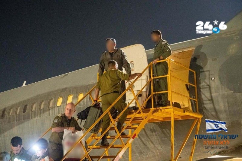 🇮🇱 דובר צה"ל: צפו בתיעודים מההיערכות להמראת משלחת "ברית רעים". משלחת "ברית רעים", בהובלת פיקוד העורף ובשי…