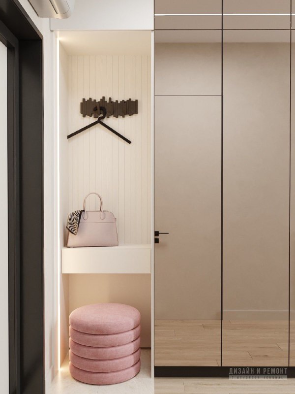 Квартира-студия 27 м для девушки Дизайн - студия Ti Interiors до_30м Дизайн и ремонт - изображение 9 - студия, дизайн, квартира