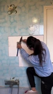 Золотые руки у девушки, пocмотрите какую конфетку она сделала из ванной - изображение 1 - золотые, руки, девушки