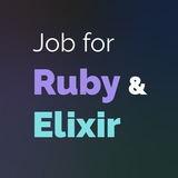 Логотип Job for Ruby & Elixir