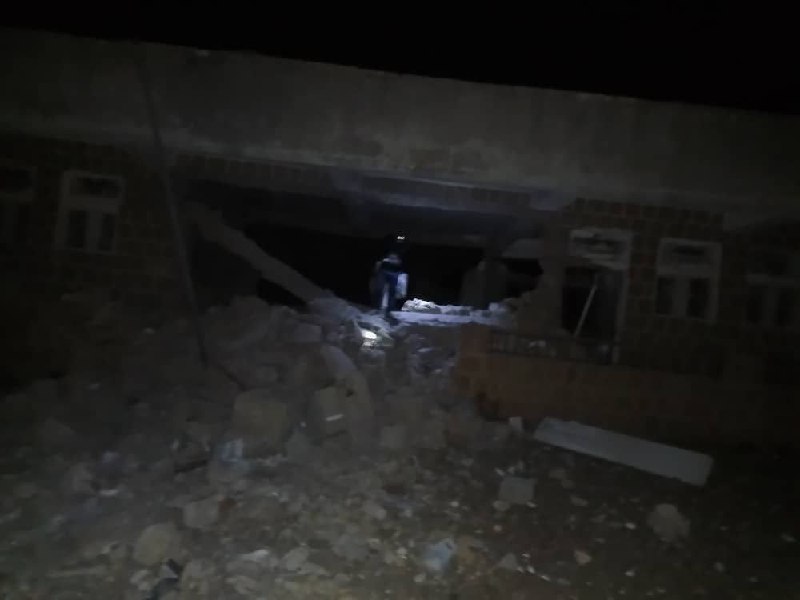 מלחמה סעודית נגד תימן בסגנון ישראלי כתוצאה מהתוקפנות הסעודית, נהרס בית הספר "אר-ראודה", הממוקם בכפר קור-בוז…