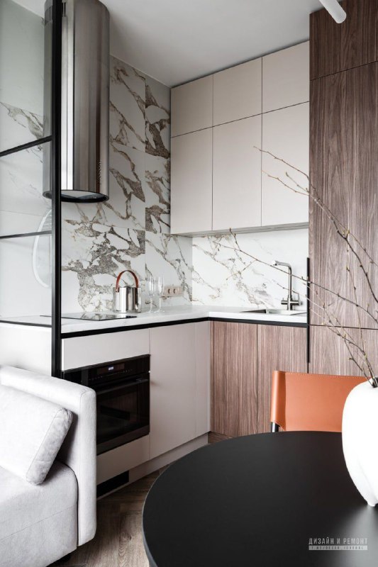 Квартира 33 м Была задача подготовить квартиру для последующей продажи. Конечный потребитель не был определен, поэтому интерьер нужен был универсал... - изображение 1 - был, дизайн, квартира