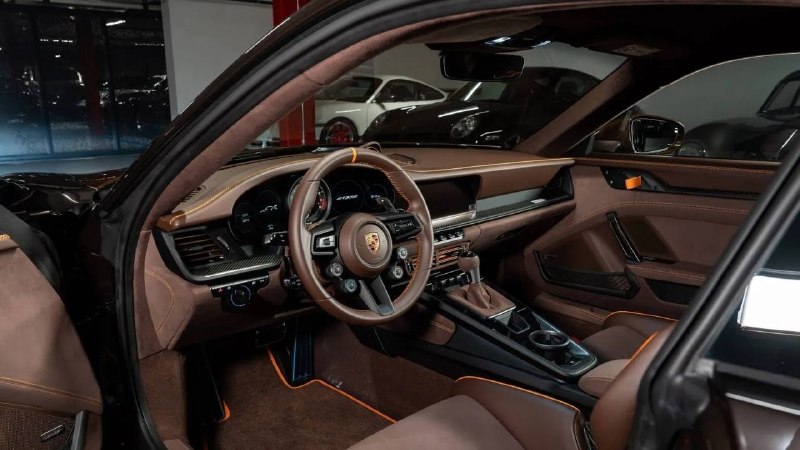 Porsche показала полностью коричневый 911 GT3 RS — отдел Sonderwunsch сделал уникальный спорткар в ц