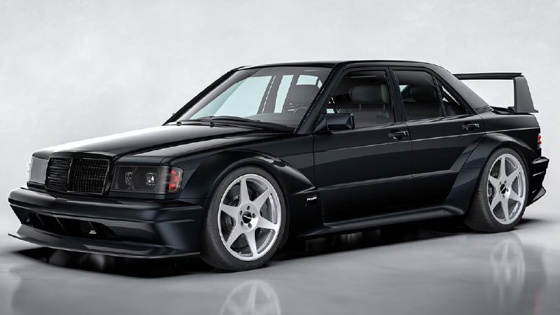 Раскрыта внешность рестомода Mercedes-Benz 190E Evolution II