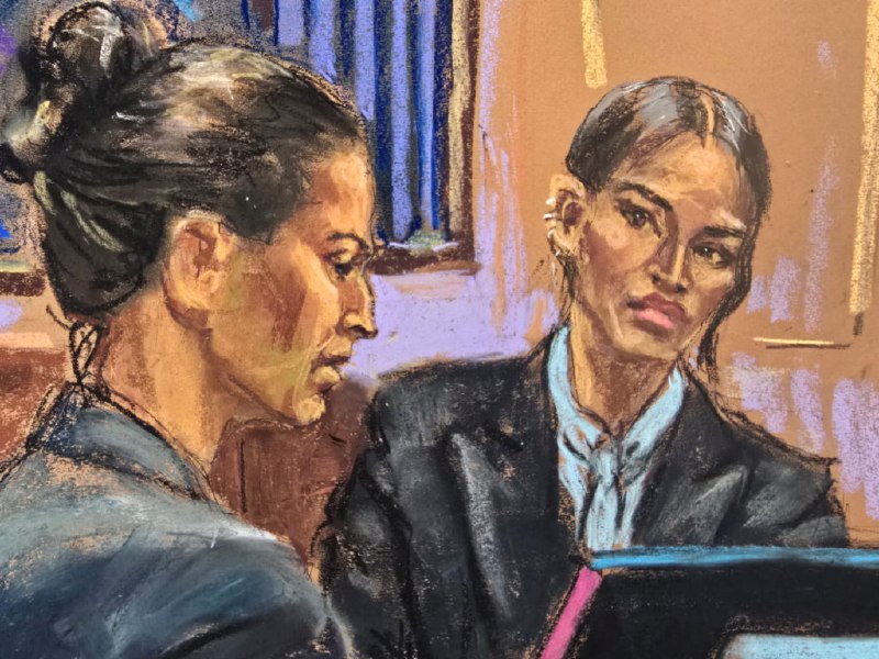 Cassie forced to read aloud explicit messages in cross-examination for 'Diddy' sex trafficking trial