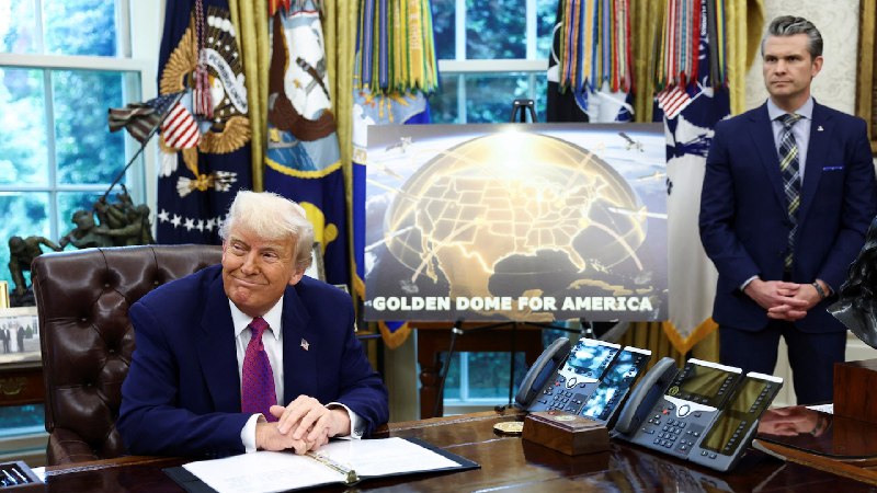 Trump unveils plans for $175B 'Golden Dome' missile defense shield