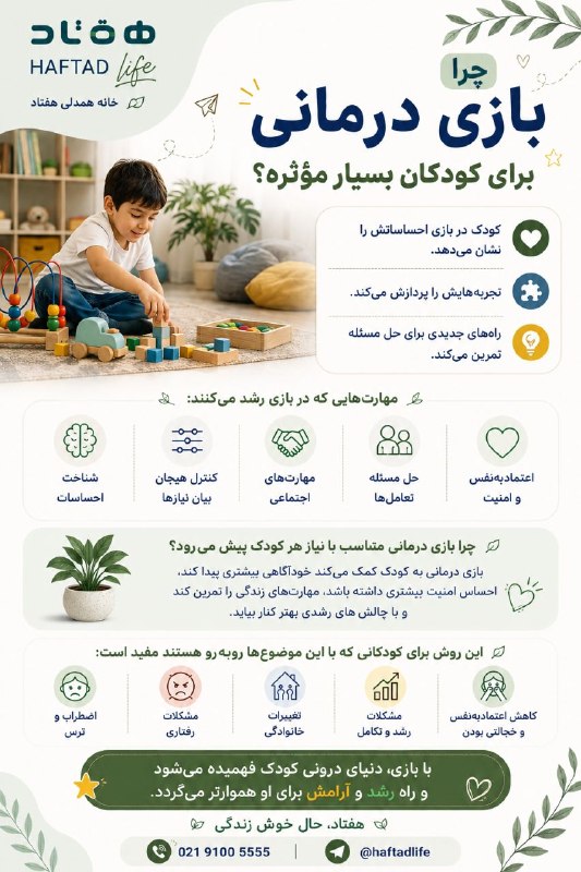 بهترینهای قزوین: اگر کودکتان حرف نمی‌زند، شاید دارد با بازی حرفش را می‌زند...همه‌ی احساسات کودکان با کلمات بیان نمی‌شود؛ گاهی یک بازی ساد