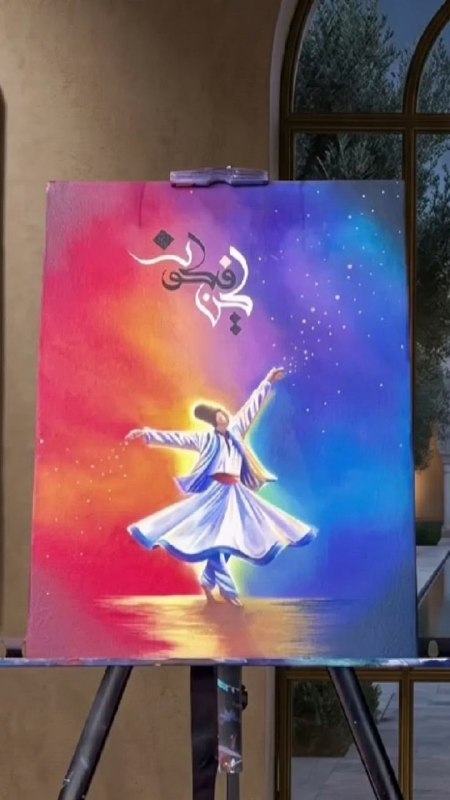 MolanayeJan مولانای جان: ساقیا آن لطف کو کان روز همچون آفتابنور رقص انگیز را بر ذره‌ها می‌ریختی#مولانای_جان @Molanaye_shams