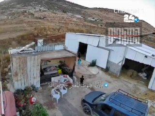 🇮🇱 כלי תקשורת פלסטיניים מפרסמים סרטון המתעד לדבריהם את הירי של המתנחלים לעבר החווה שבפאתי הכפר אל-מור'איי…
