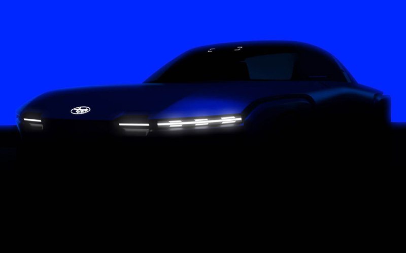 Subaru показала необычное электрокупе с ретро-дизайном 6