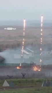 Putin saw it himself! Scary Russian Weapons... Drones Release Hot Lava! Social Skies