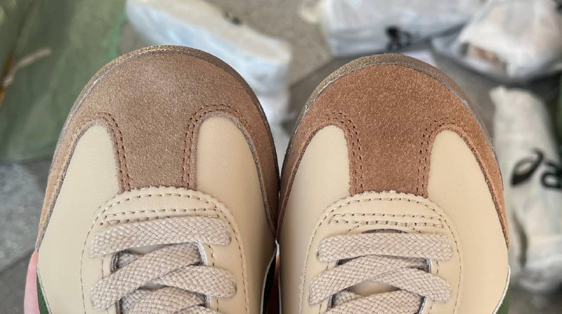 Asics Asics Onitsuka Tiger 66 Tokuten Beige Green Brown, фото 2