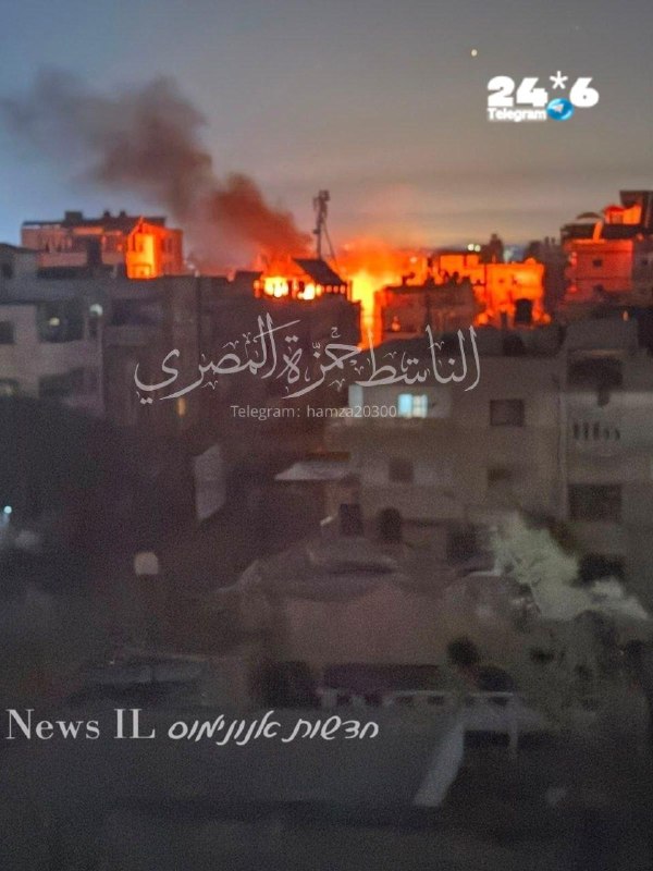 🇮🇱 עזה שלושה מחוסלים בסיכול ממוקד הלילה על דירה במערב העיר דיר אל-בלח.
