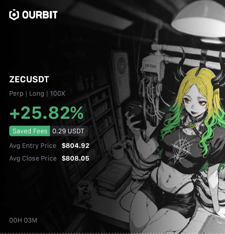 Master crypto | سیگنال کریپتو: 😉#ZEC LONG🔼😉 🔖50x اهرم ☄️ENTER 803 ⬅️قیمت ورودی 🔥TARGET 808 ⬅️تارگت(هدف) 👇👇👇👇ZEC🔥☄️تارگت تاچ شد ببندید نوش جونتون
