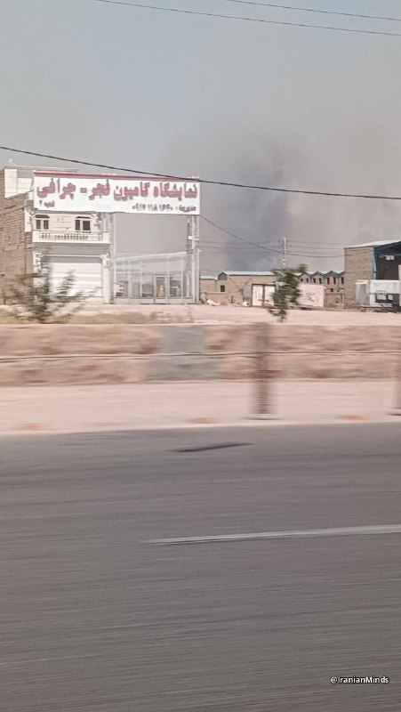 🔴התמונות שפורסמו מהפיצוץ בשיראז